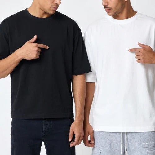 2 חולצות מבד במבוק פרימיום מנדף זיעה